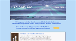 Desktop Screenshot of ctslabsinc.com